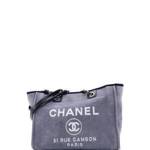Chanel Deauville Tote Canvas Small #220349C23B